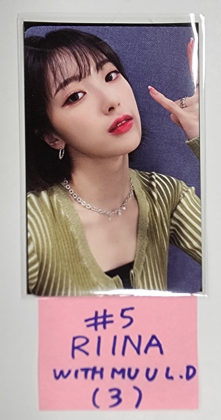 H1-KEY "Rose Blossom" Mini 1st - Withmuu Lucky Draw Event Photocard, Drink Event Photocard - HALLYUSUPERSTORE