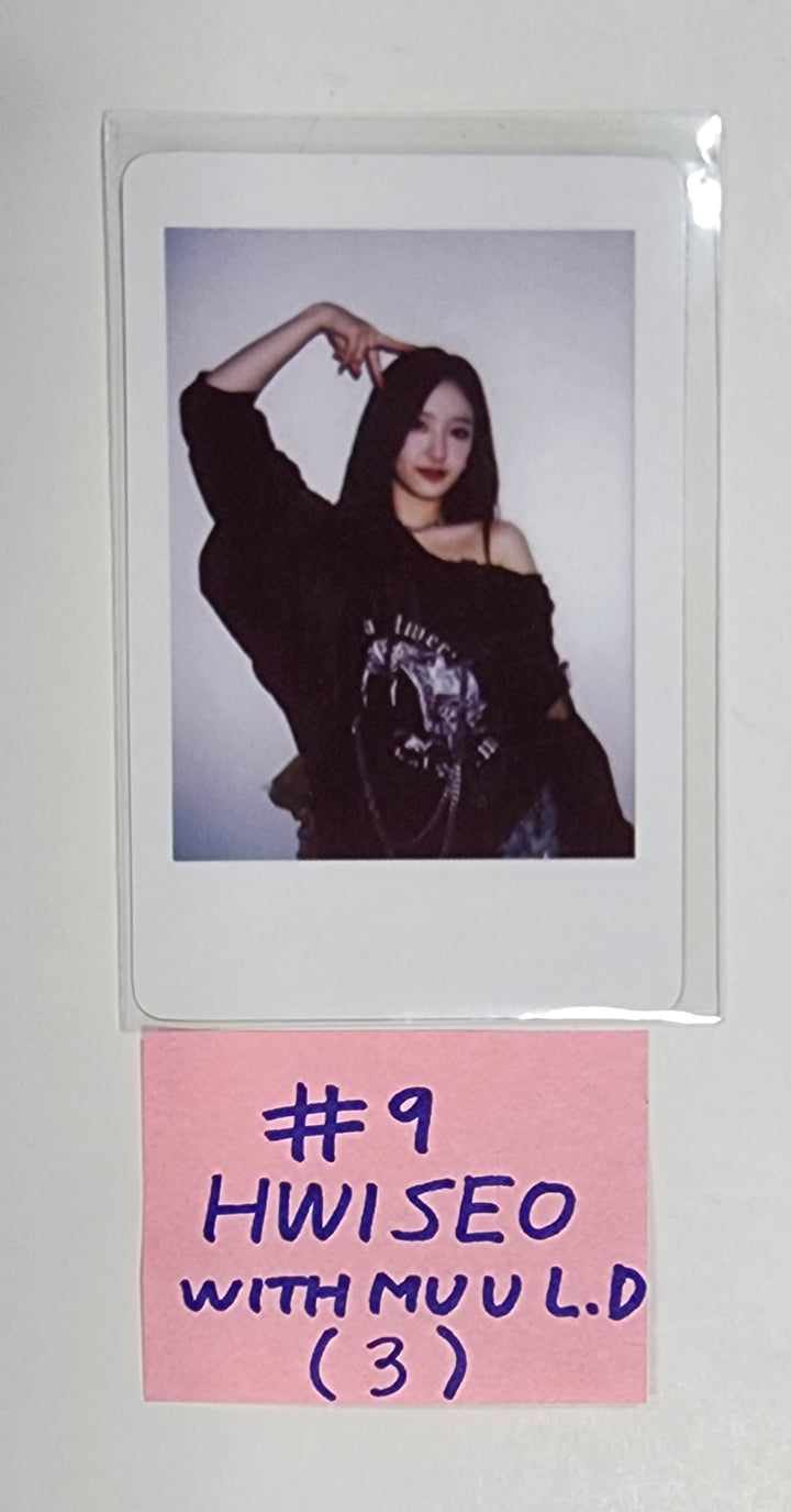 H1-KEY "Rose Blossom" Mini 1st - Withmuu Lucky Draw Event Photocard, Drink Event Photocard - HALLYUSUPERSTORE