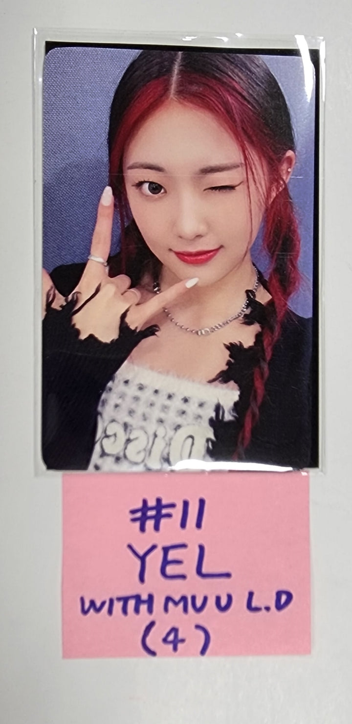 H1-KEY "Rose Blossom" Mini 1st - Withmuu Lucky Draw Event Photocard, Drink Event Photocard - HALLYUSUPERSTORE