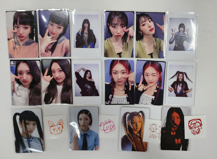 H1-KEY "Rose Blossom" Mini 1st - Withmuu Lucky Draw Event Photocard, Drink Event Photocard - HALLYUSUPERSTORE