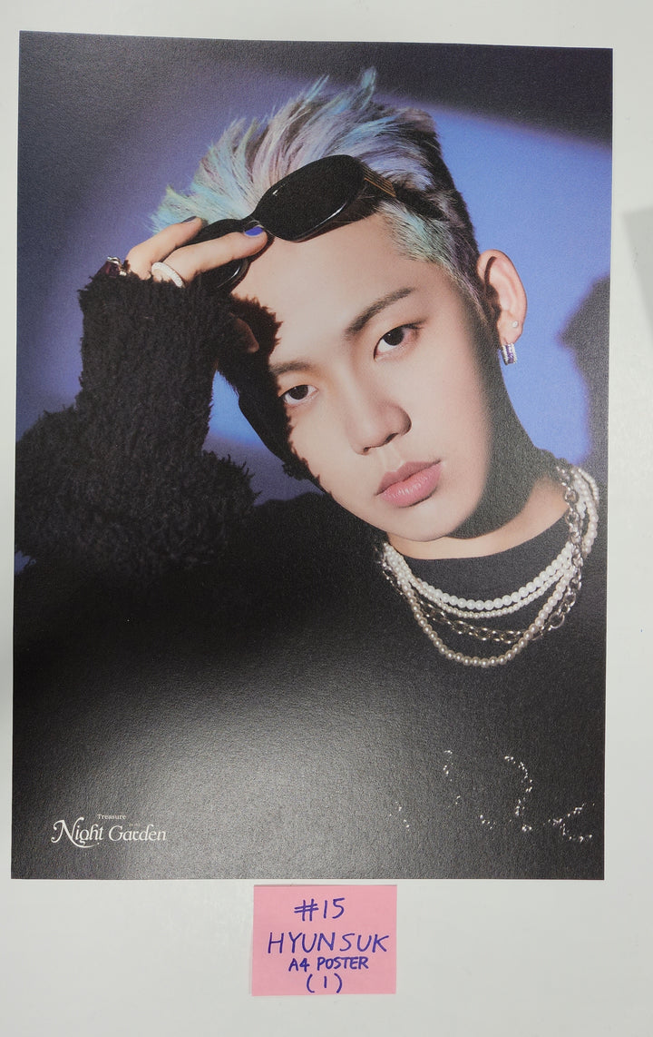 Treasure "Night Garden" - Kpop Merch Lucky Draw Event PVC Photocard, Gotcha MD - HALLYUSUPERSTORE