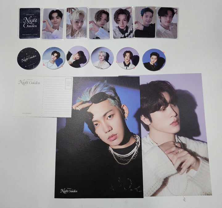 Treasure "Night Garden" - Kpop Merch Lucky Draw Event PVC Photocard, Gotcha MD - HALLYUSUPERSTORE
