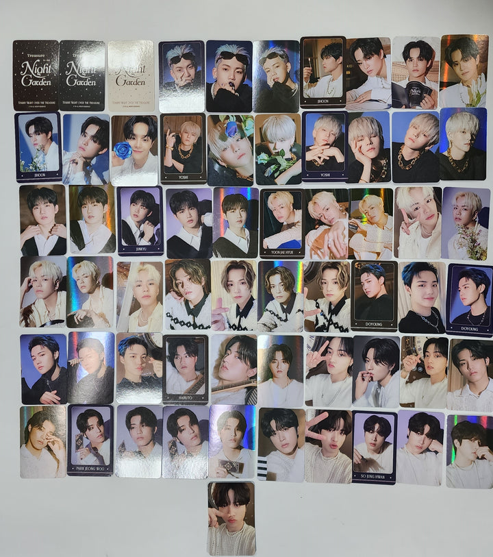 Treasure "Night Garden" - Official Trading Photocard - HALLYUSUPERSTORE