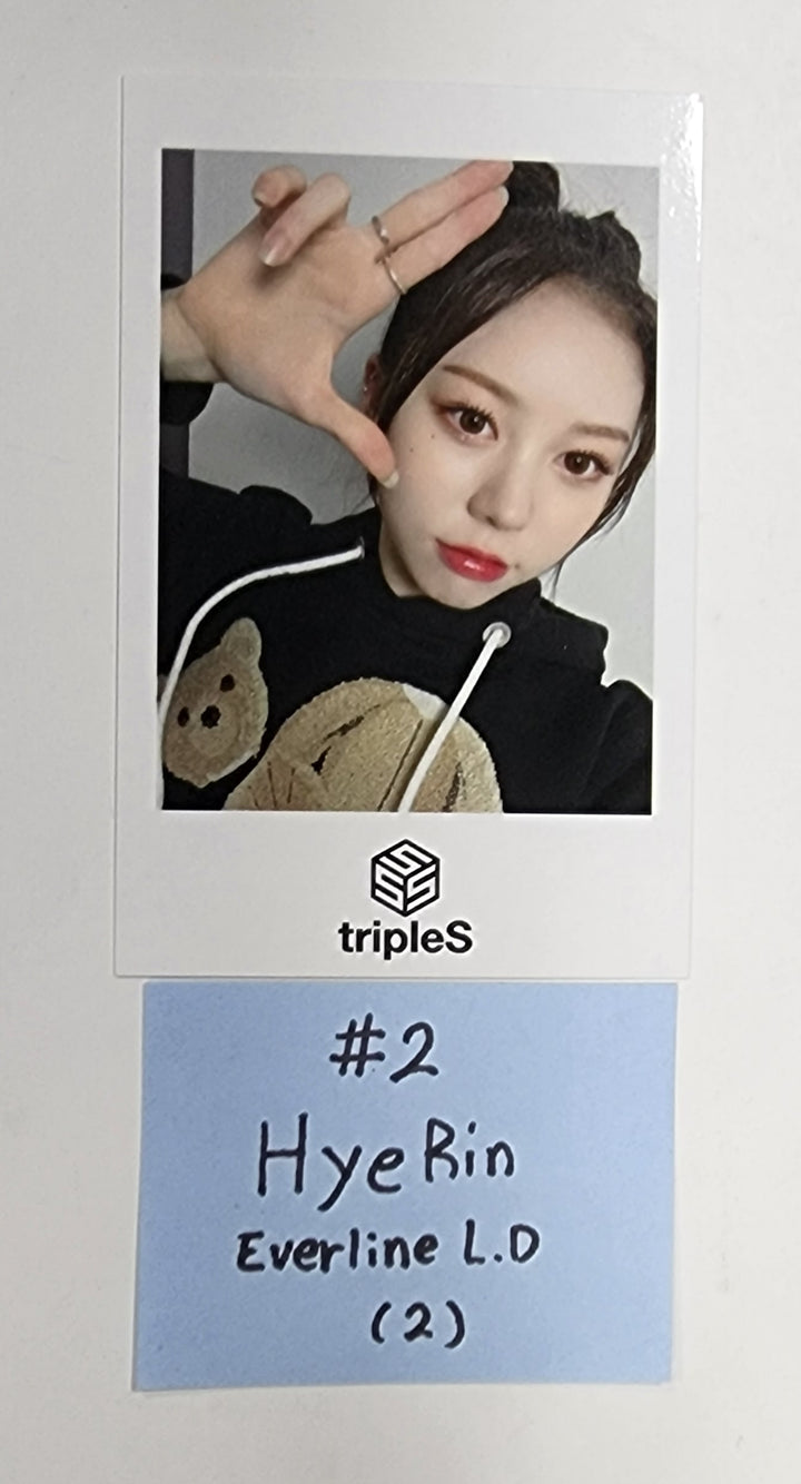 Triples "ASSEMBLE"- Everline Lucky Draw Event Polaroid Type Photocard, Gotcha MD - HALLYUSUPERSTORE