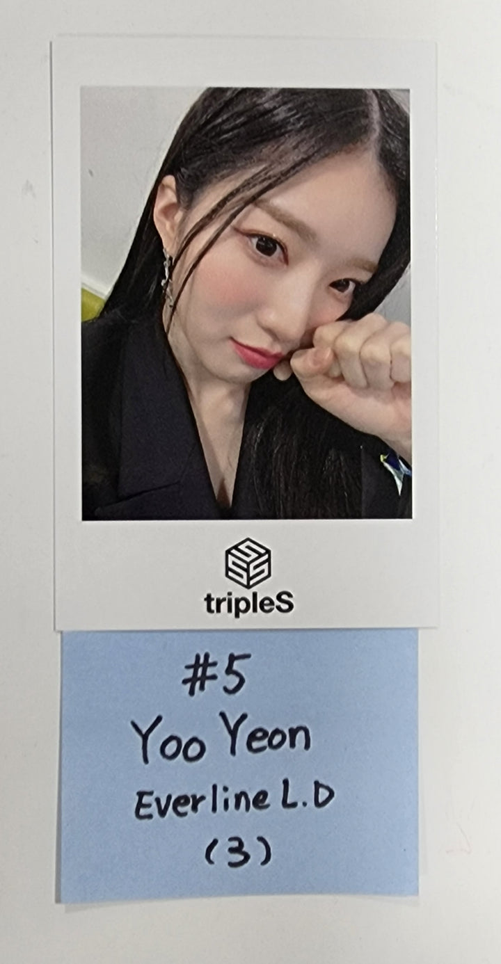 Triples "ASSEMBLE"- Everline Lucky Draw Event Polaroid Type Photocard, Gotcha MD - HALLYUSUPERSTORE