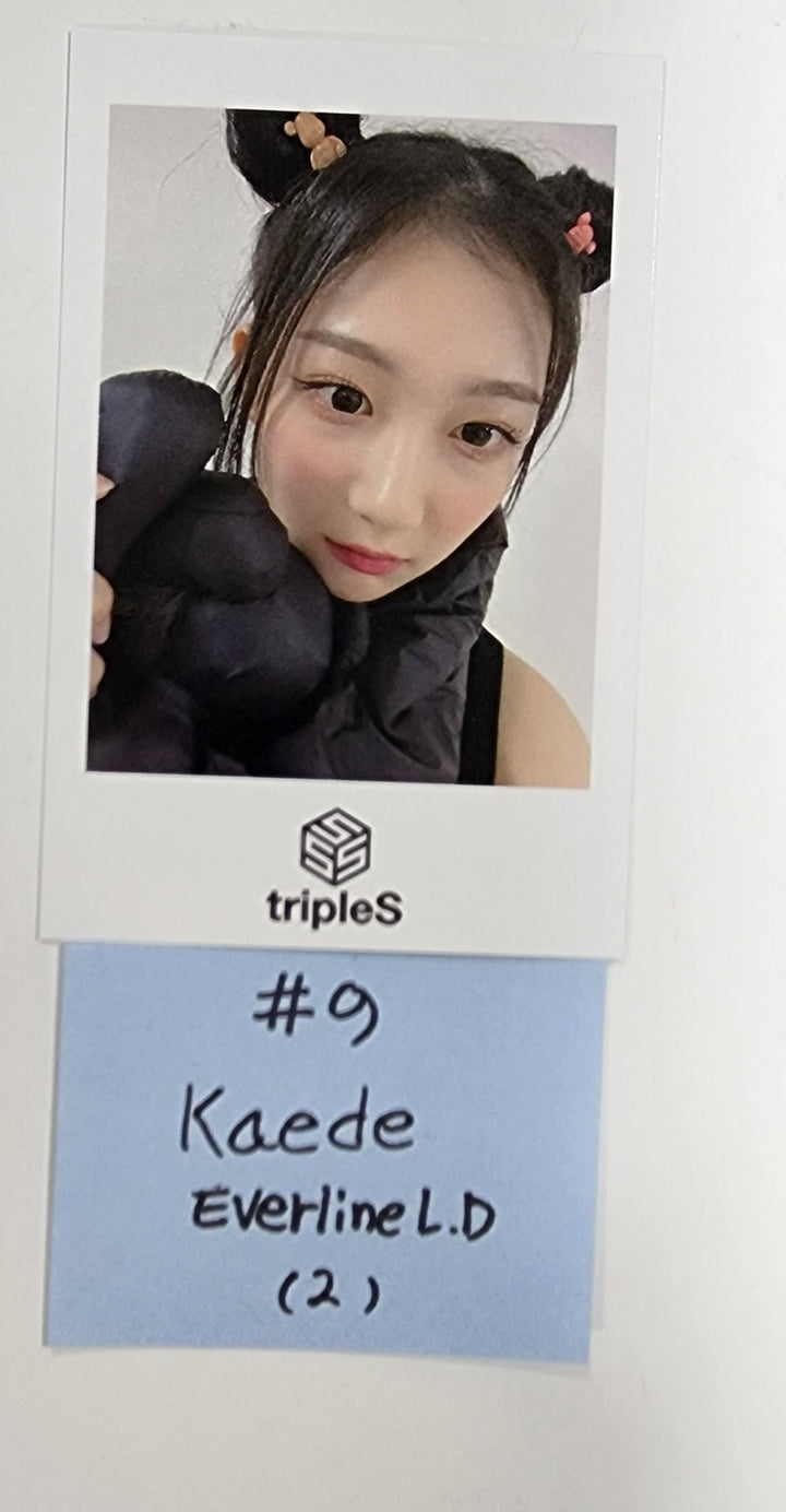 Triples "ASSEMBLE"- Everline Lucky Draw Event Polaroid Type Photocard, Gotcha MD - HALLYUSUPERSTORE
