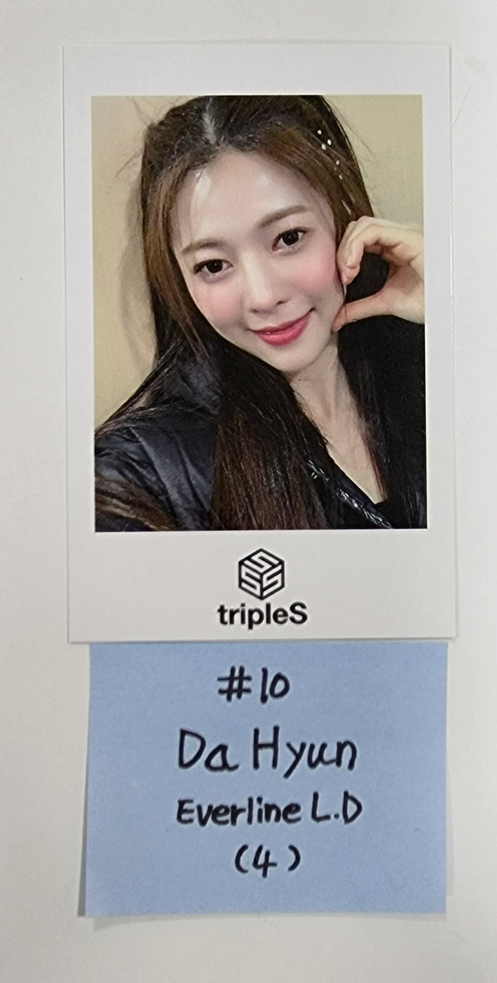 Triples "ASSEMBLE"- Everline Lucky Draw Event Polaroid Type Photocard, Gotcha MD - HALLYUSUPERSTORE