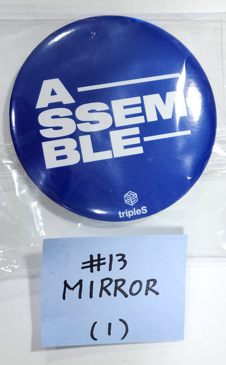 Triples "ASSEMBLE"- Makestar Fansign Event Photo Sticker - HALLYUSUPERSTORE