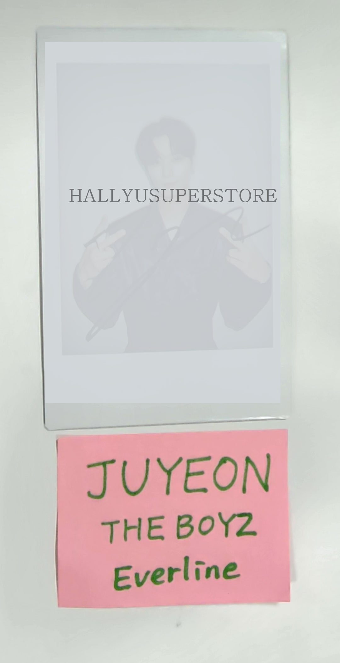 Juyeon (of The Boyz) "ROAR" 8th - Hand Autographed(Signed) Polaroid - HALLYUSUPERSTORE