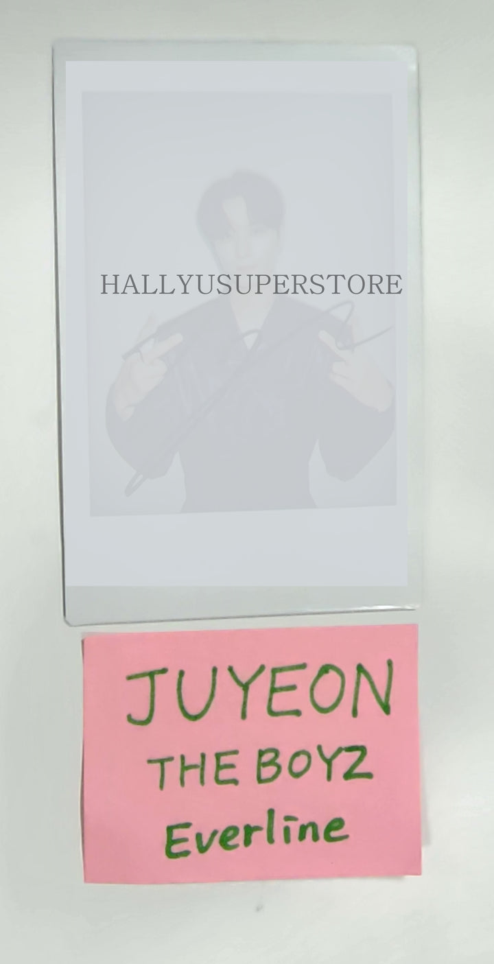 Juyeon (of The Boyz) "ROAR" 8th - Hand Autographed(Signed) Polaroid - HALLYUSUPERSTORE
