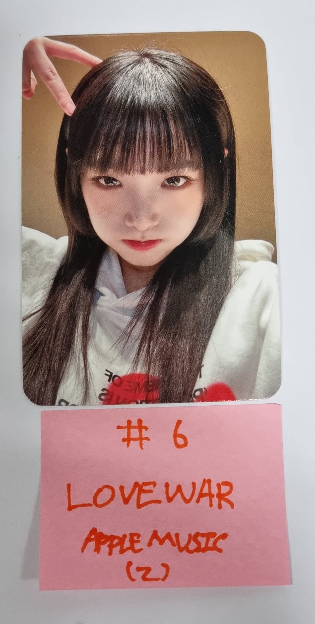 YENA "Love War" - Apple Music Fansign Event Photocard Round 2 - HALLYUSUPERSTORE