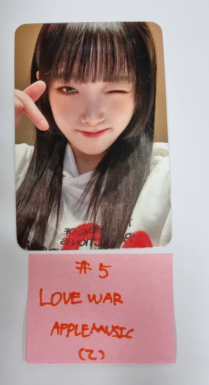 YENA "Love War" - Apple Music Fansign Event Photocard Round 2 - HALLYUSUPERSTORE