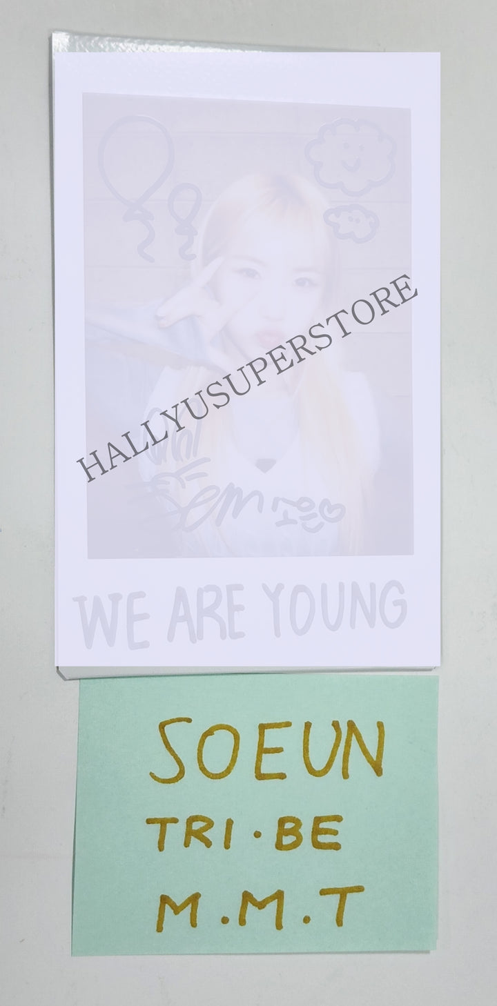 Soeun (Of TRI.BE) "W.A.Y" - Hand Autographed(Signed) Polaroid - HALLYUSUPERSTORE
