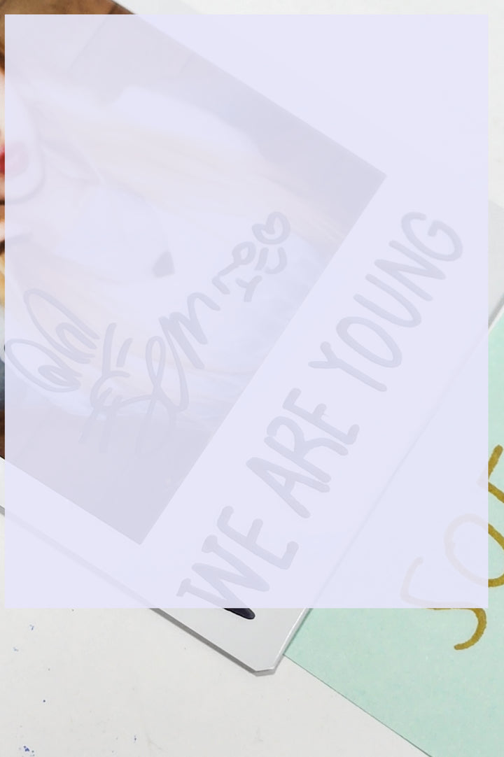 Soeun (Of TRI.BE) "W.A.Y" - Hand Autographed(Signed) Polaroid - HALLYUSUPERSTORE