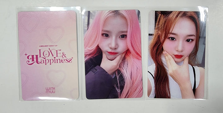 LIMELIGHT "LOVE & HAPPINESS" - Withmuu Fansign Event Photocard