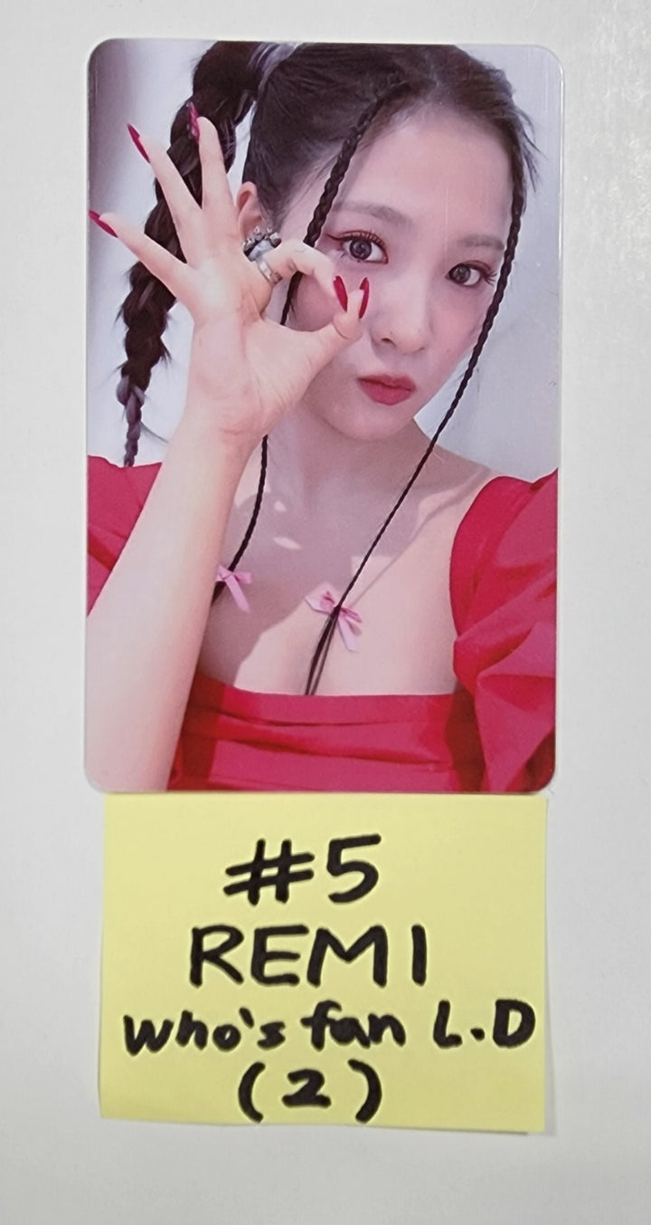 Cherry Bullet 'Cherry Dash' - Who's Fan Cafe Lucky Draw Event PVC Photocard - HALLYUSUPERSTORE