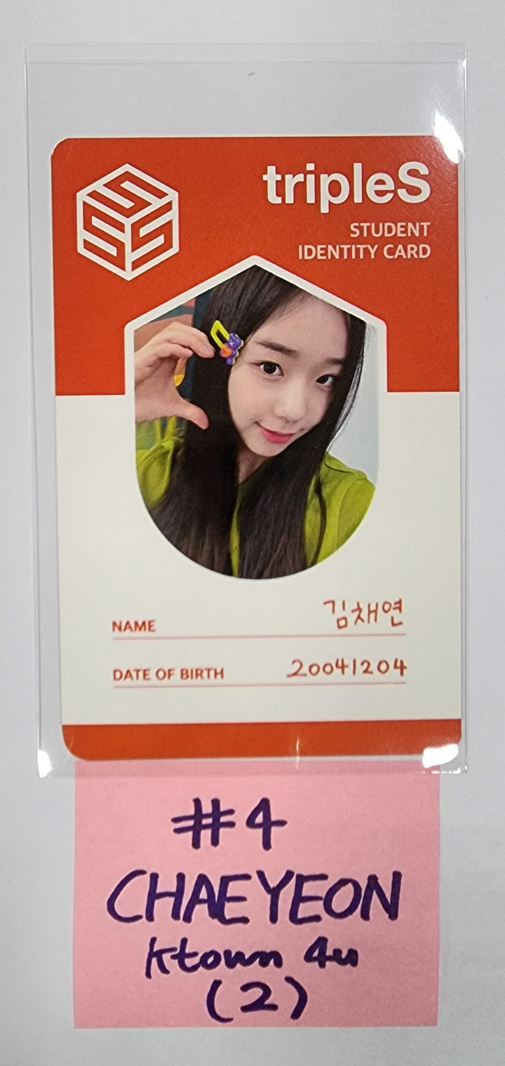 Triples "ASSEMBLE"- Ktown4U Pre-Order benefit Student Identity Card - HALLYUSUPERSTORE