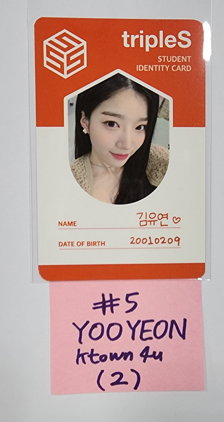 Triples "ASSEMBLE"- Ktown4U Pre-Order benefit Student Identity Card - HALLYUSUPERSTORE