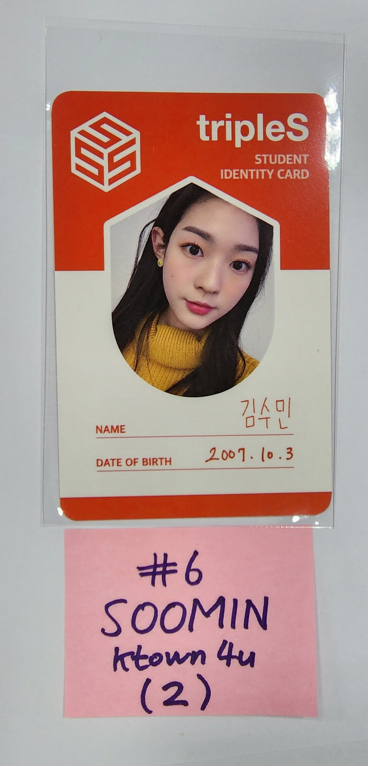 Triples "ASSEMBLE"- Ktown4U Pre-Order benefit Student Identity Card - HALLYUSUPERSTORE
