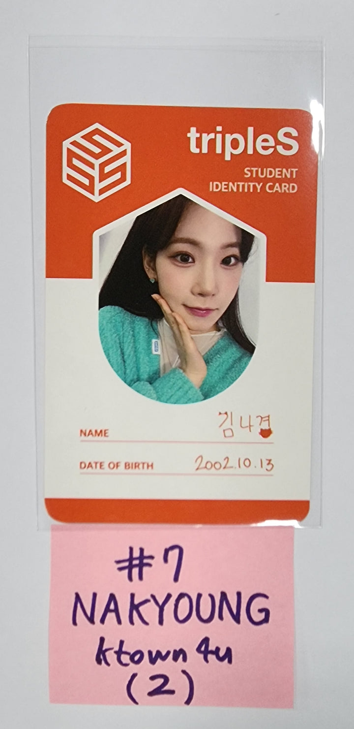 Triples "ASSEMBLE"- Ktown4U Pre-Order benefit Student Identity Card - HALLYUSUPERSTORE