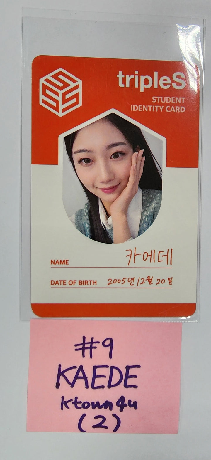 Triples "ASSEMBLE"- Ktown4U Pre-Order benefit Student Identity Card - HALLYUSUPERSTORE
