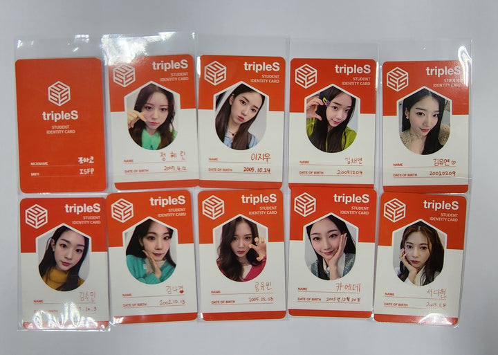 Triples "ASSEMBLE"- Ktown4U Pre-Order benefit Student Identity Card - HALLYUSUPERSTORE
