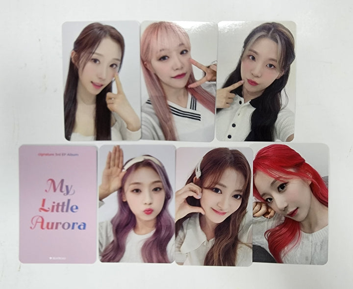 Cignature 3rd Mini "My Little Aurora" - Beatroad Fansign Event Photocard Round 2 - HALLYUSUPERSTORE