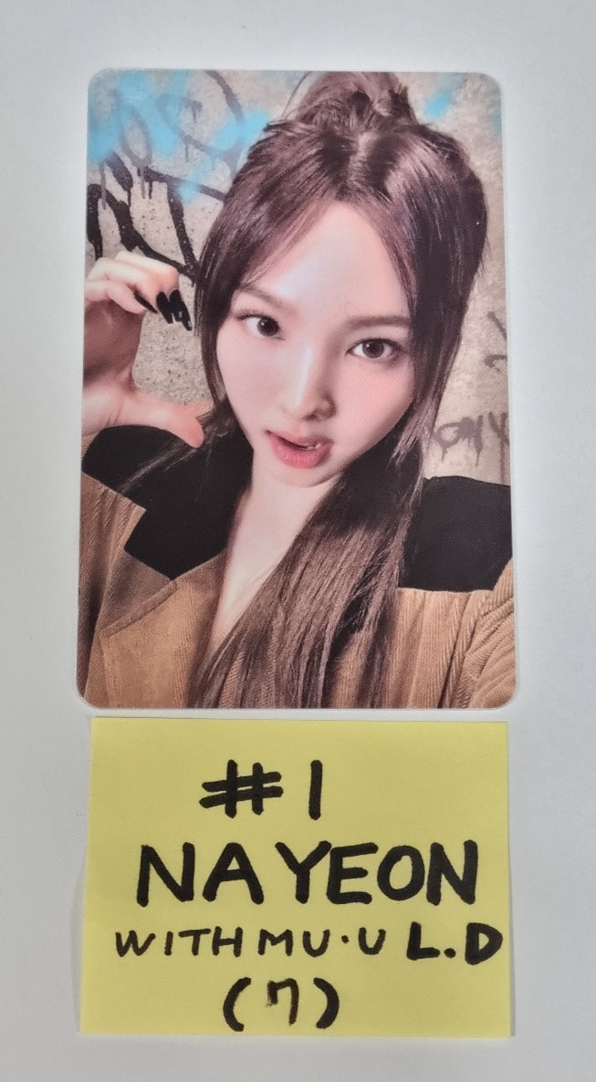 Twice "READY TO BE" - Withmuu Lucky Draw Event PVC Photocard, Polaroid Type Photocard - HALLYUSUPERSTORE