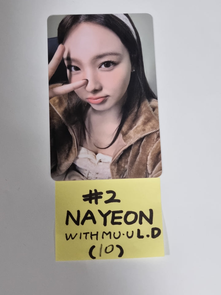Twice "READY TO BE" - Withmuu Lucky Draw Event PVC Photocard, Polaroid Type Photocard - HALLYUSUPERSTORE