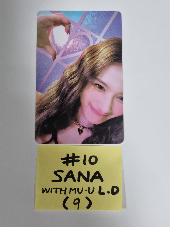 Twice "READY TO BE" - Withmuu Lucky Draw Event PVC Photocard, Polaroid Type Photocard - HALLYUSUPERSTORE