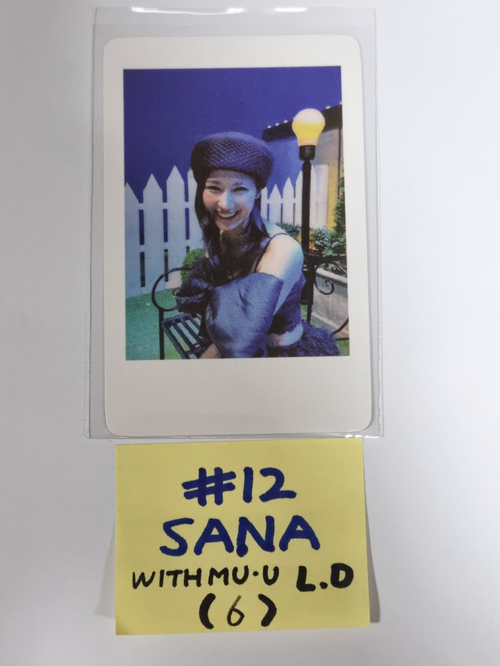 Twice "READY TO BE" - Withmuu Lucky Draw Event PVC Photocard, Polaroid Type Photocard - HALLYUSUPERSTORE
