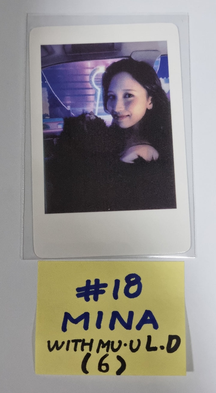 Twice "READY TO BE" - Withmuu Lucky Draw Event PVC Photocard, Polaroid Type Photocard - HALLYUSUPERSTORE