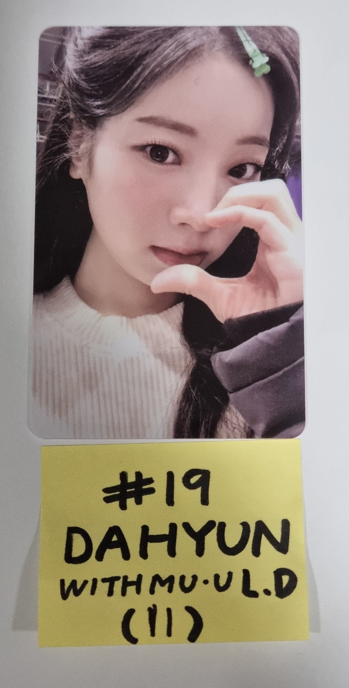Twice "READY TO BE" - Withmuu Lucky Draw Event PVC Photocard, Polaroid Type Photocard - HALLYUSUPERSTORE