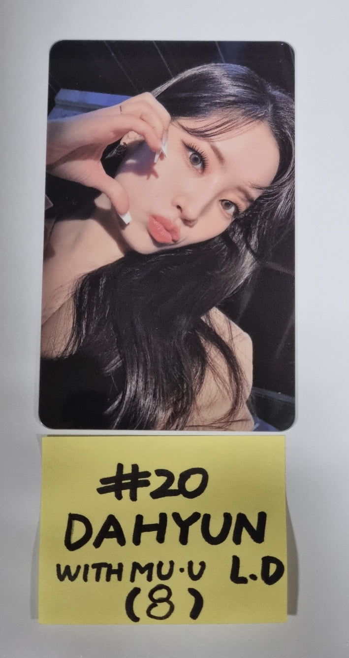 Twice "READY TO BE" - Withmuu Lucky Draw Event PVC Photocard, Polaroid Type Photocard - HALLYUSUPERSTORE