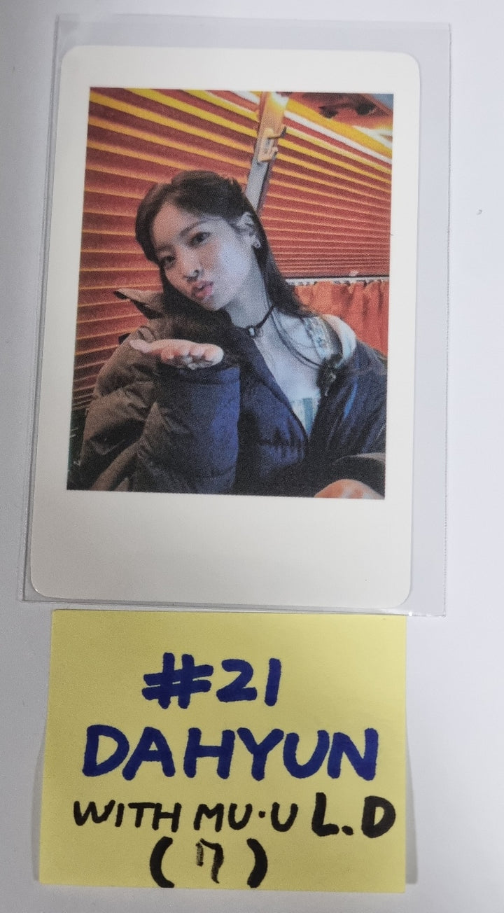 Twice "READY TO BE" - Withmuu Lucky Draw Event PVC Photocard, Polaroid Type Photocard - HALLYUSUPERSTORE