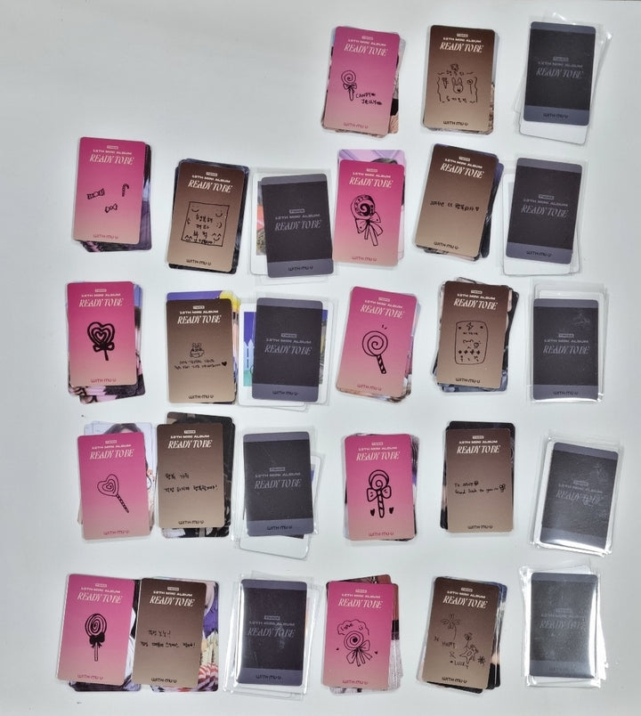Twice "READY TO BE" - Withmuu Lucky Draw Event PVC Photocard, Polaroid Type Photocard - HALLYUSUPERSTORE