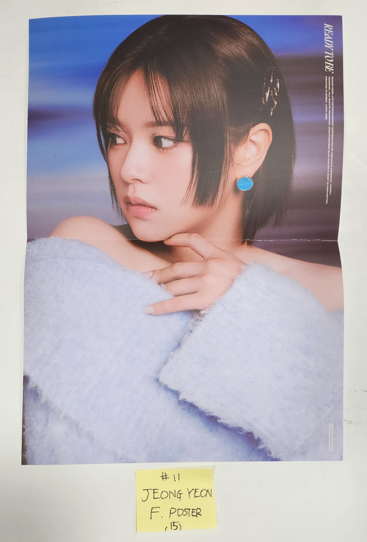 Twice "READY TO BE" - Official Postcard, Folded Poster - HALLYUSUPERSTORE