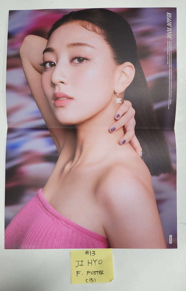 Twice "READY TO BE" - Official Postcard, Folded Poster - HALLYUSUPERSTORE