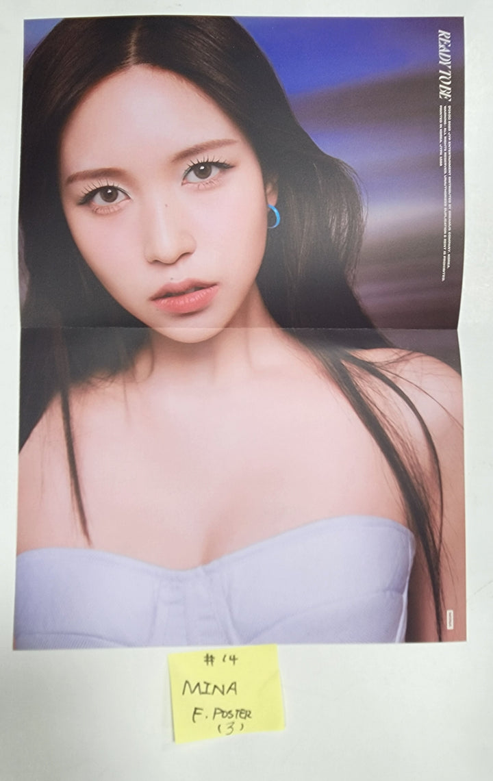 Twice "READY TO BE" - Official Postcard, Folded Poster - HALLYUSUPERSTORE