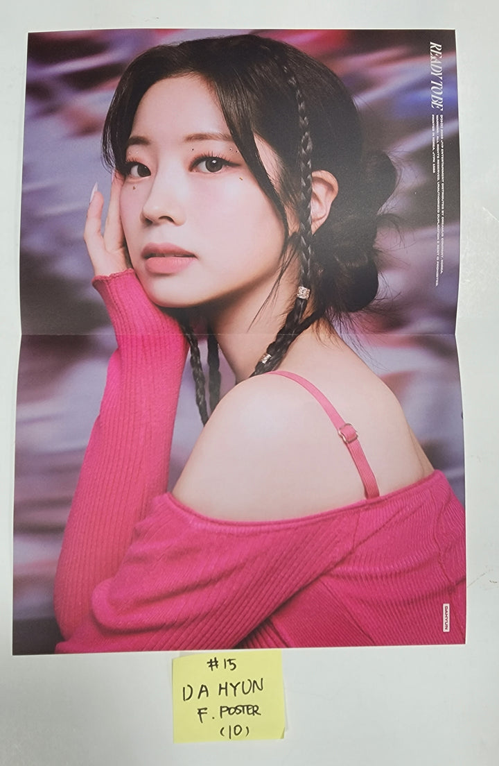 Twice "READY TO BE" - Official Postcard, Folded Poster - HALLYUSUPERSTORE