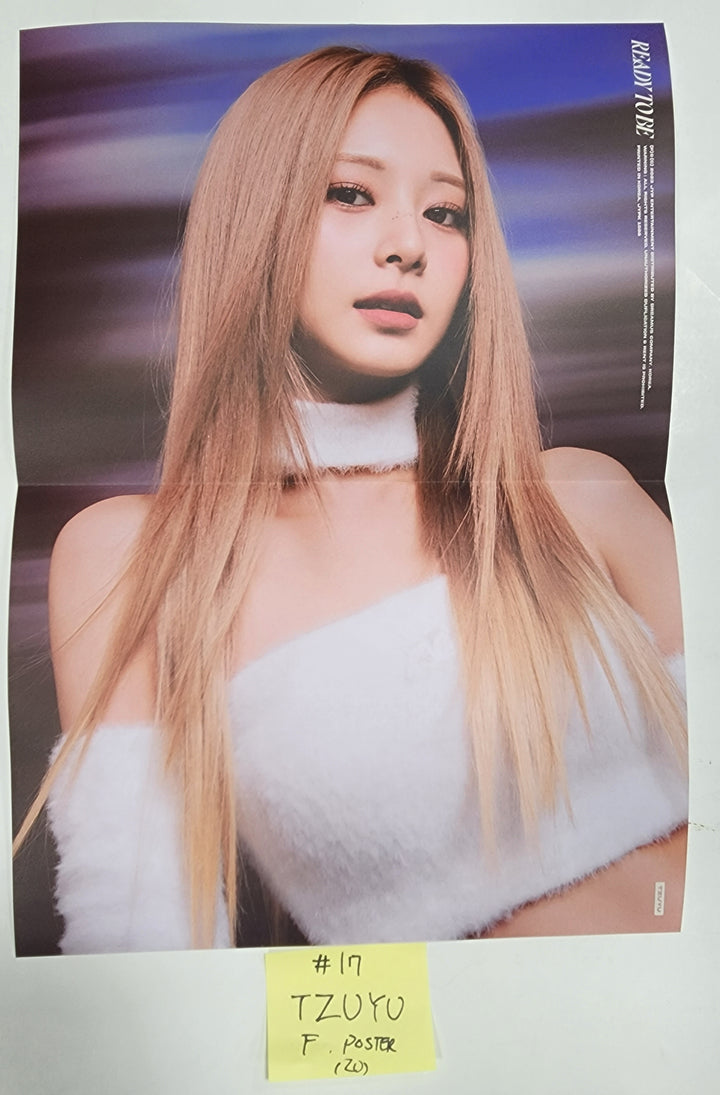 Twice "READY TO BE" - Official Postcard, Folded Poster - HALLYUSUPERSTORE