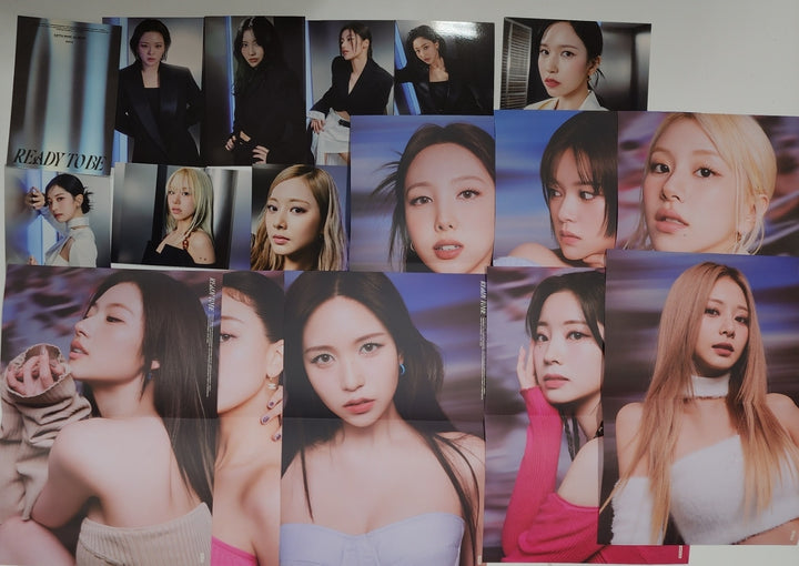 Twice "READY TO BE" - Official Postcard, Folded Poster - HALLYUSUPERSTORE