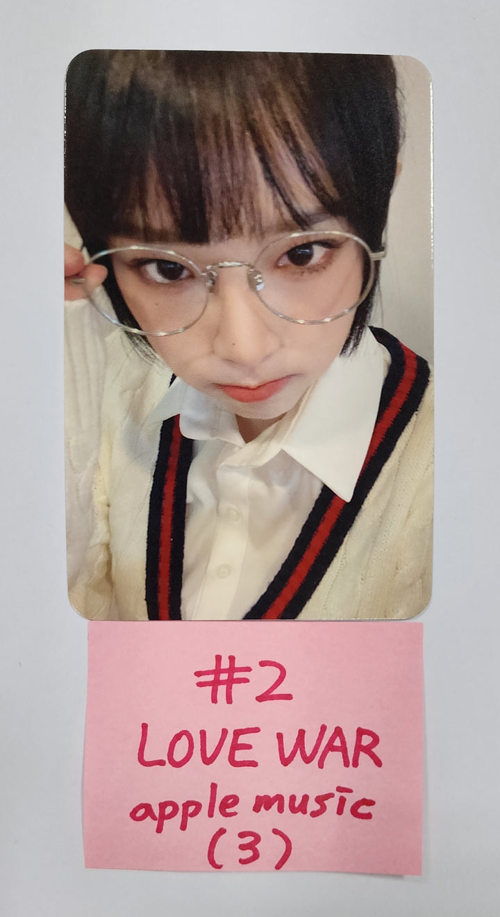 YENA "Love War" - Apple Music Fansign Event Photocard Round 3 - HALLYUSUPERSTORE