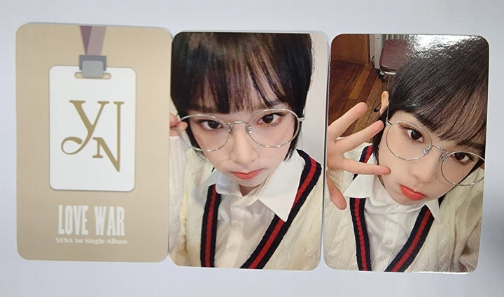 YENA "Love War" - Apple Music Fansign Event Photocard Round 3 - HALLYUSUPERSTORE