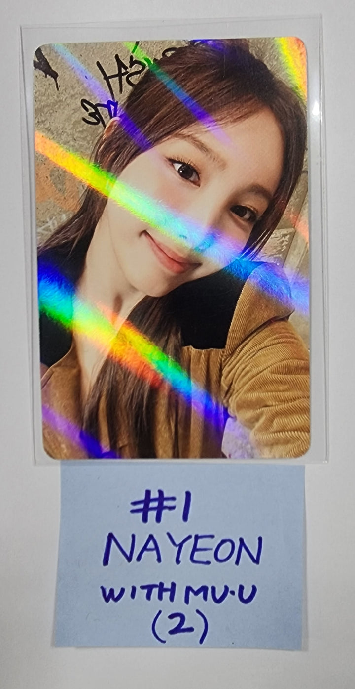 Twice "READY TO BE" - Withmuu Pre-Order Benefit Hologram Photocard - HALLYUSUPERSTORE