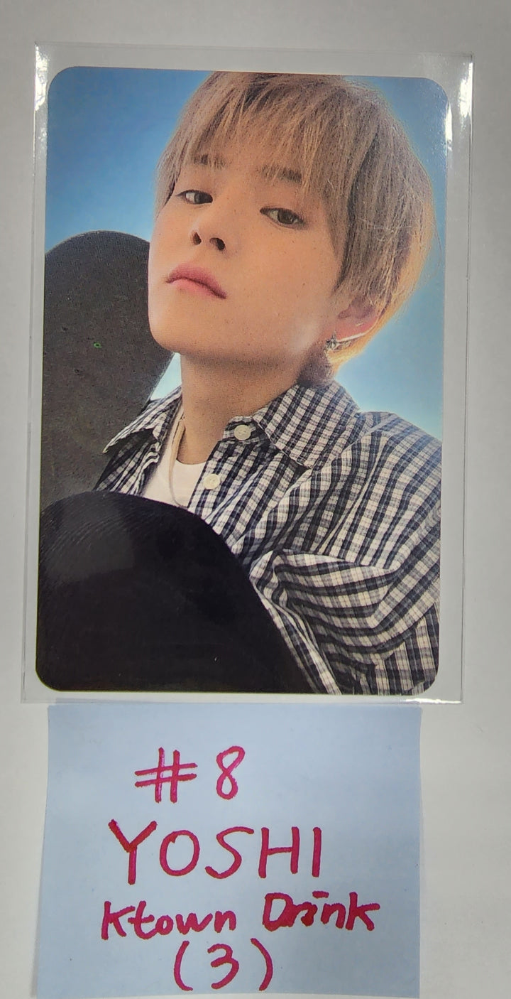 Treasure "2023 Welcoming Collection" - Ktown4U Lucky Draw & Drink Event Photocard - HALLYUSUPERSTORE