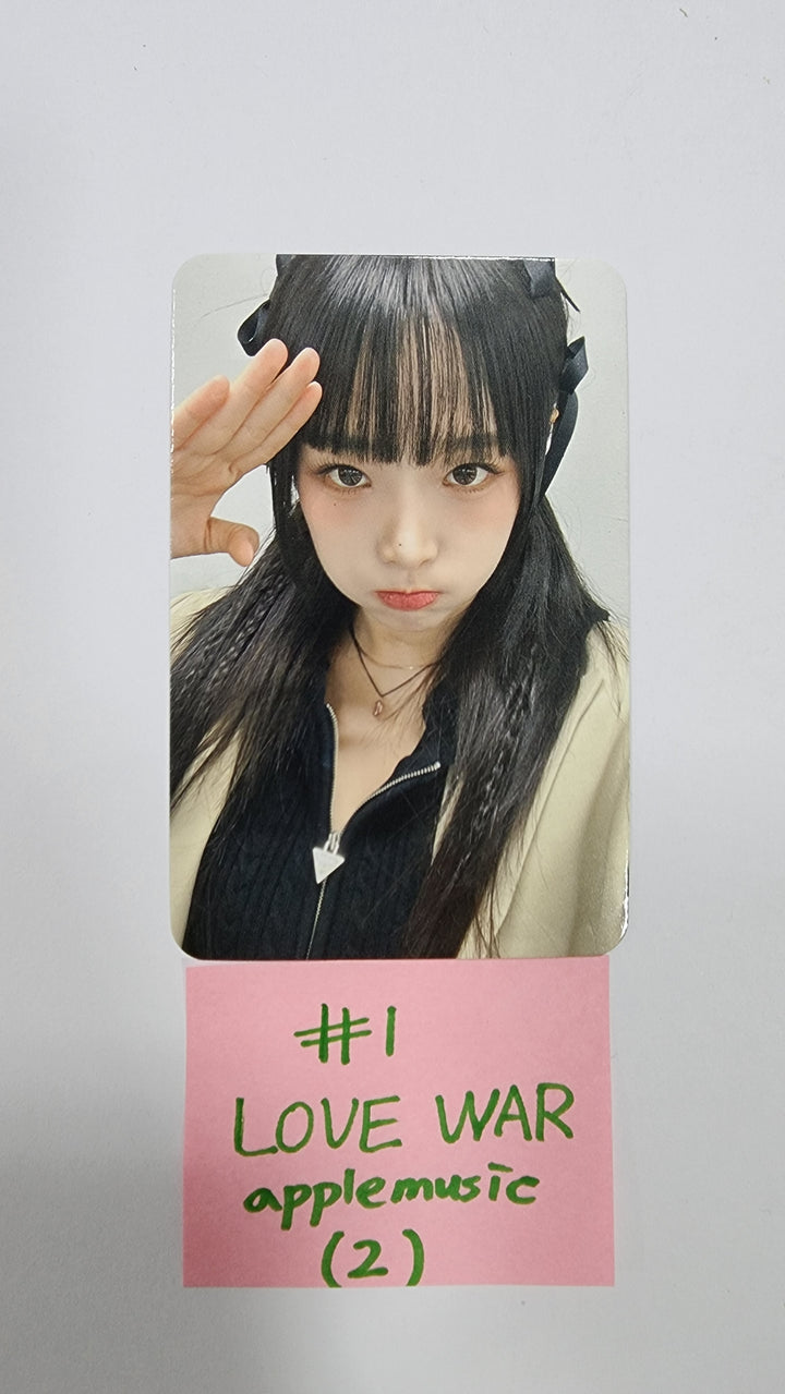 YENA "Love War" - Apple Music Fansign Event Photocard Round 4 - HALLYUSUPERSTORE
