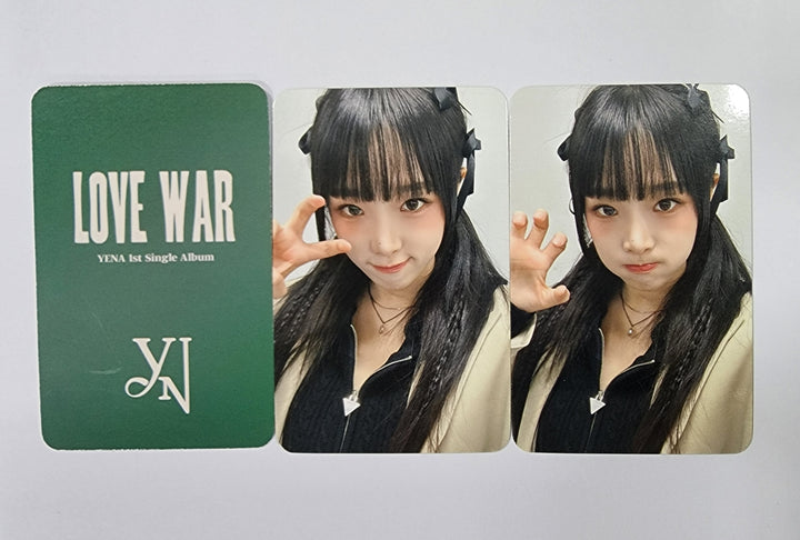 YENA "Love War" - Apple Music Fansign Event Photocard Round 4 - HALLYUSUPERSTORE