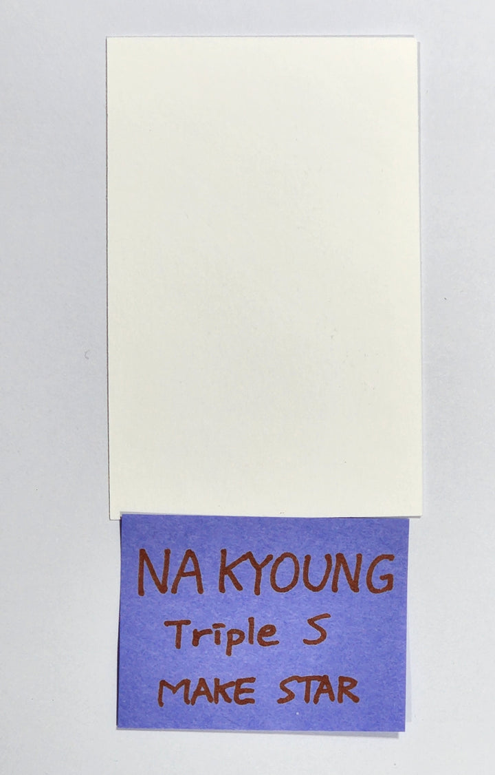 Na Kyoung (Of TripleS) "ASSEMBLE" - Hand Autographed(Signed) Photocard - HALLYUSUPERSTORE