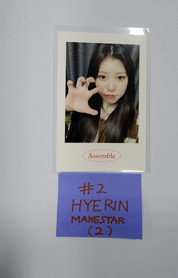 TripleS "ASSEMBLE"- Makestar Fansign Event Polaroid type Photocard - HALLYUSUPERSTORE